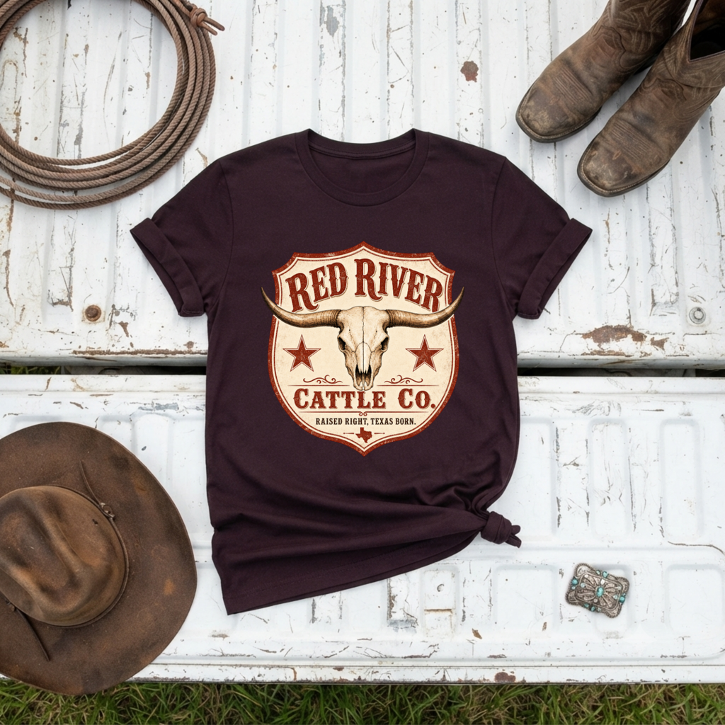 "Red River Cattle" T-Shirt