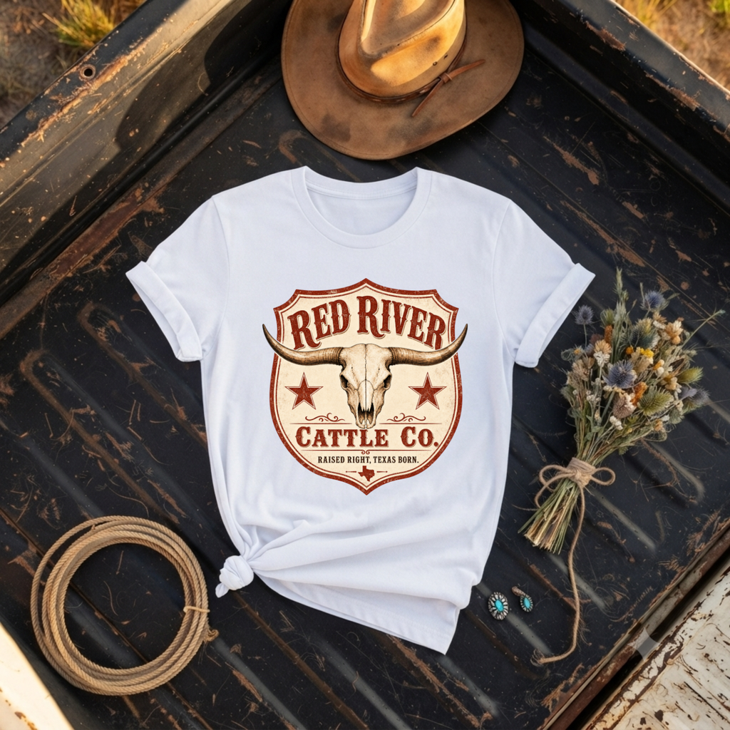 "Red River Cattle" T-Shirt