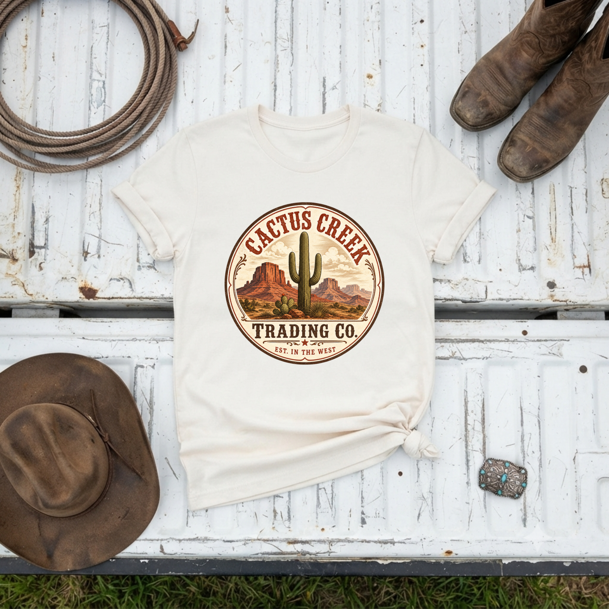 "Cactus Creek Trading Co." T-Shirt