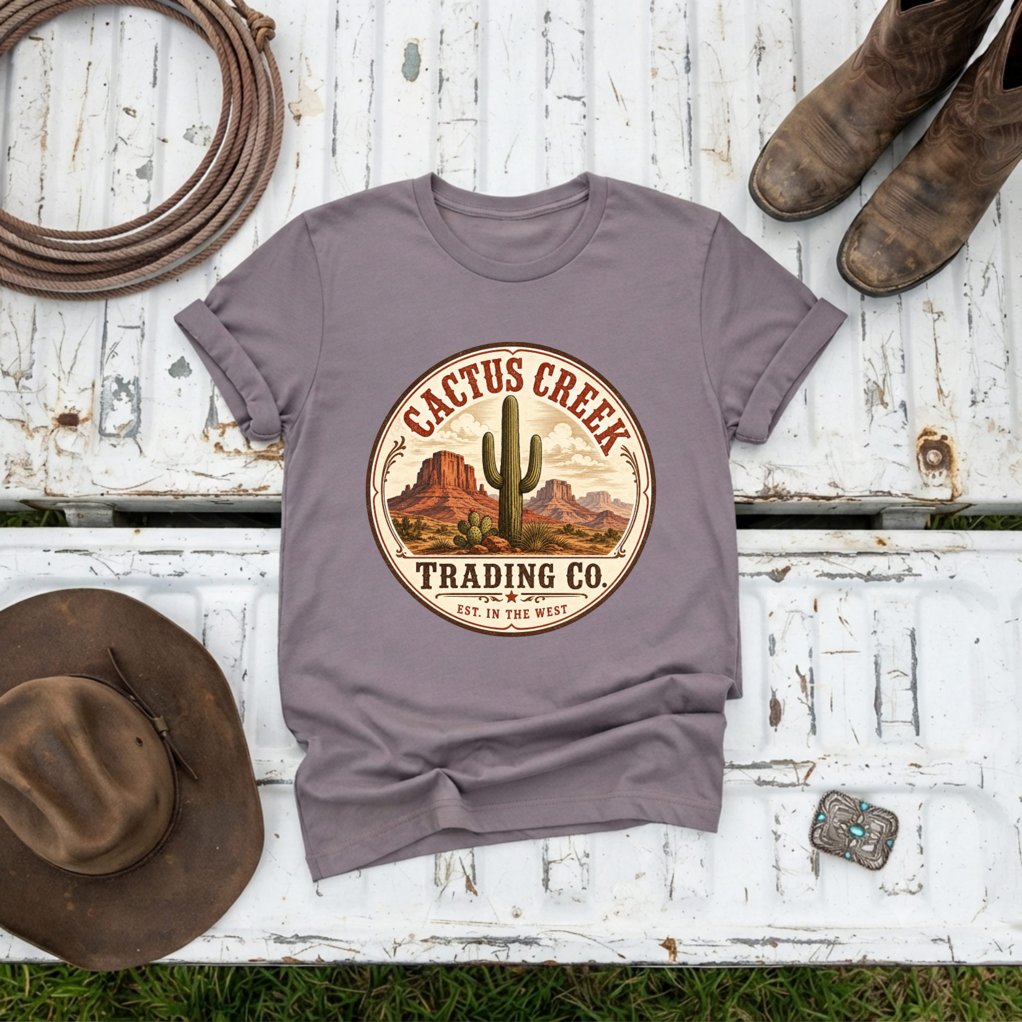 "Cactus Creek Trading Co." T-Shirt