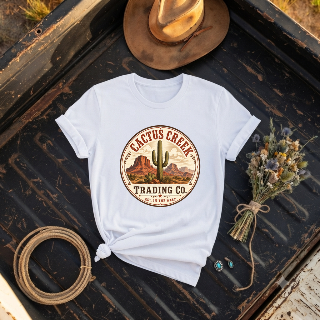 "Cactus Creek Trading Co." T-Shirt
