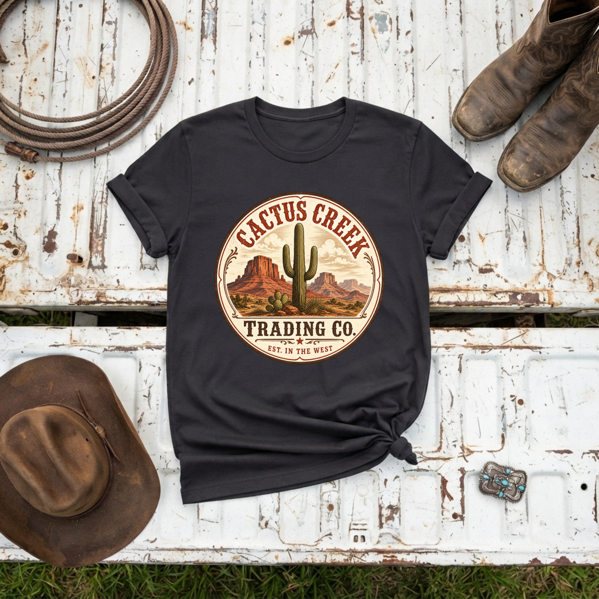"Cactus Creek Trading Co." T-Shirt