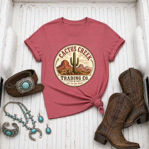 "Cactus Creek Trading Co." T-Shirt