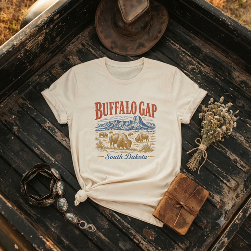 "Buffalo Gap South Dakota" T-Shirt