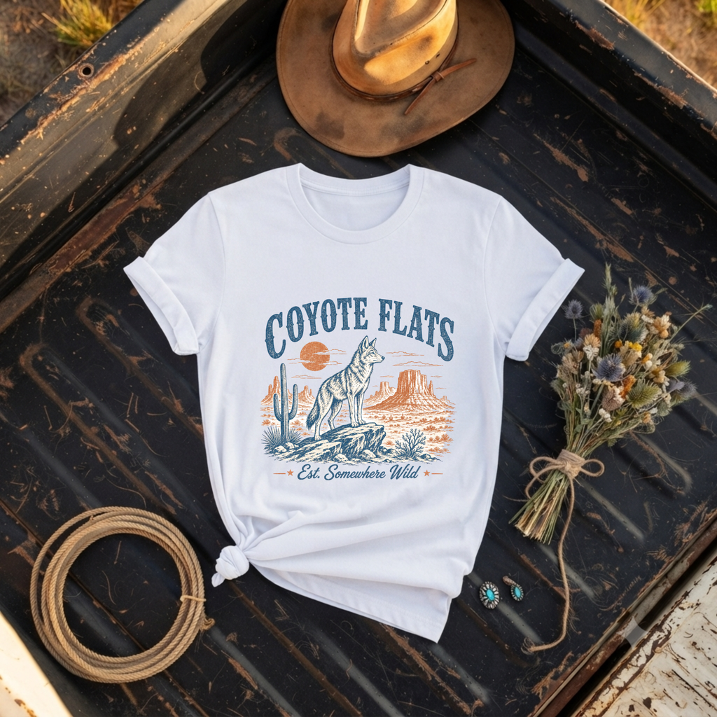 "Coyote Flats" Desert T-Shirt
