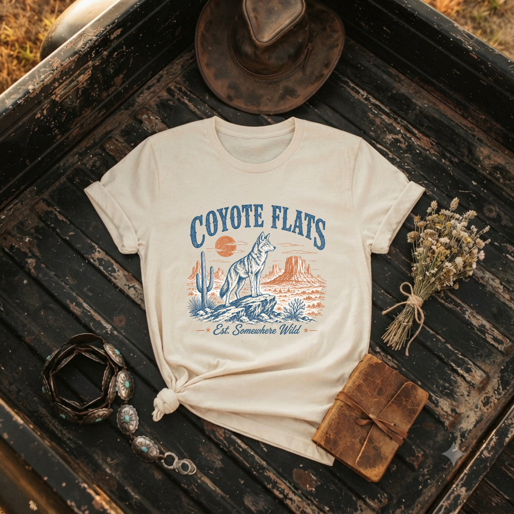 "Coyote Flats" Desert T-Shirt
