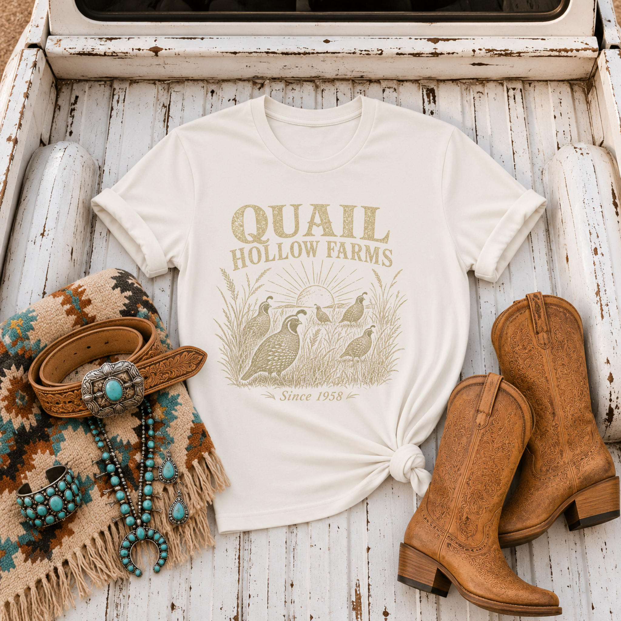 "Quail Hollow Farms" T-Shirt