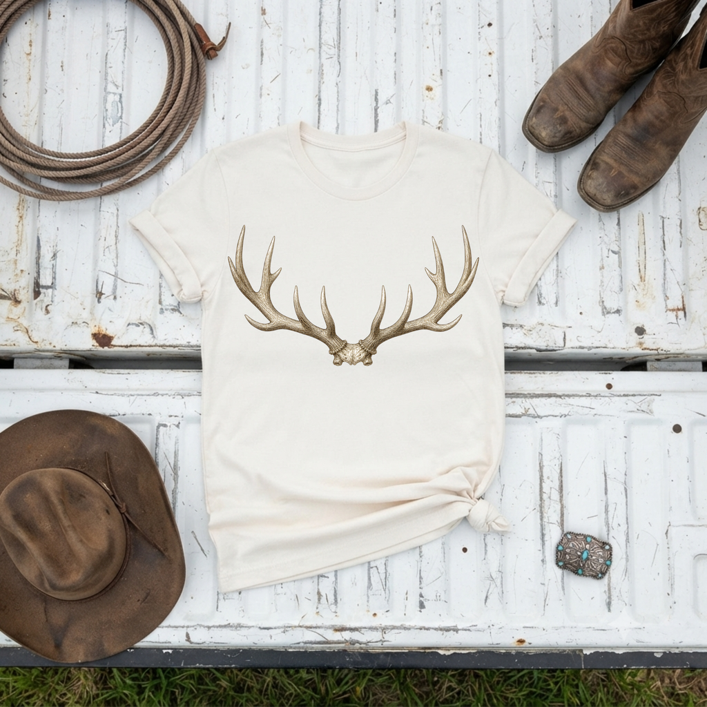 "Antler Crest" T-Shirt