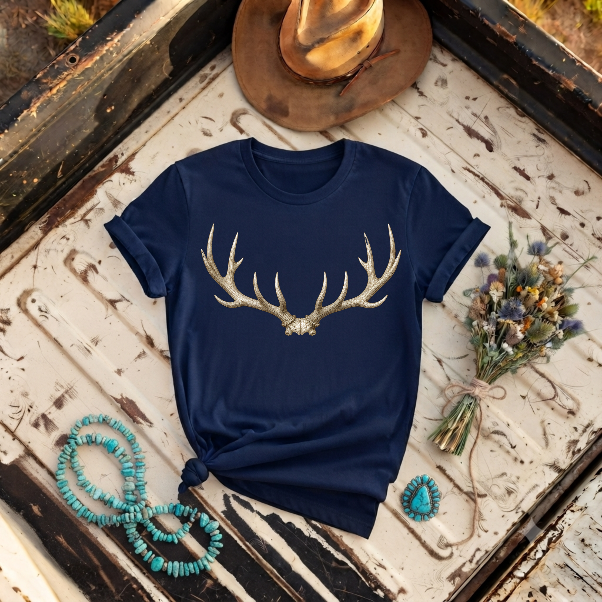 "Antler Crest" T-Shirt