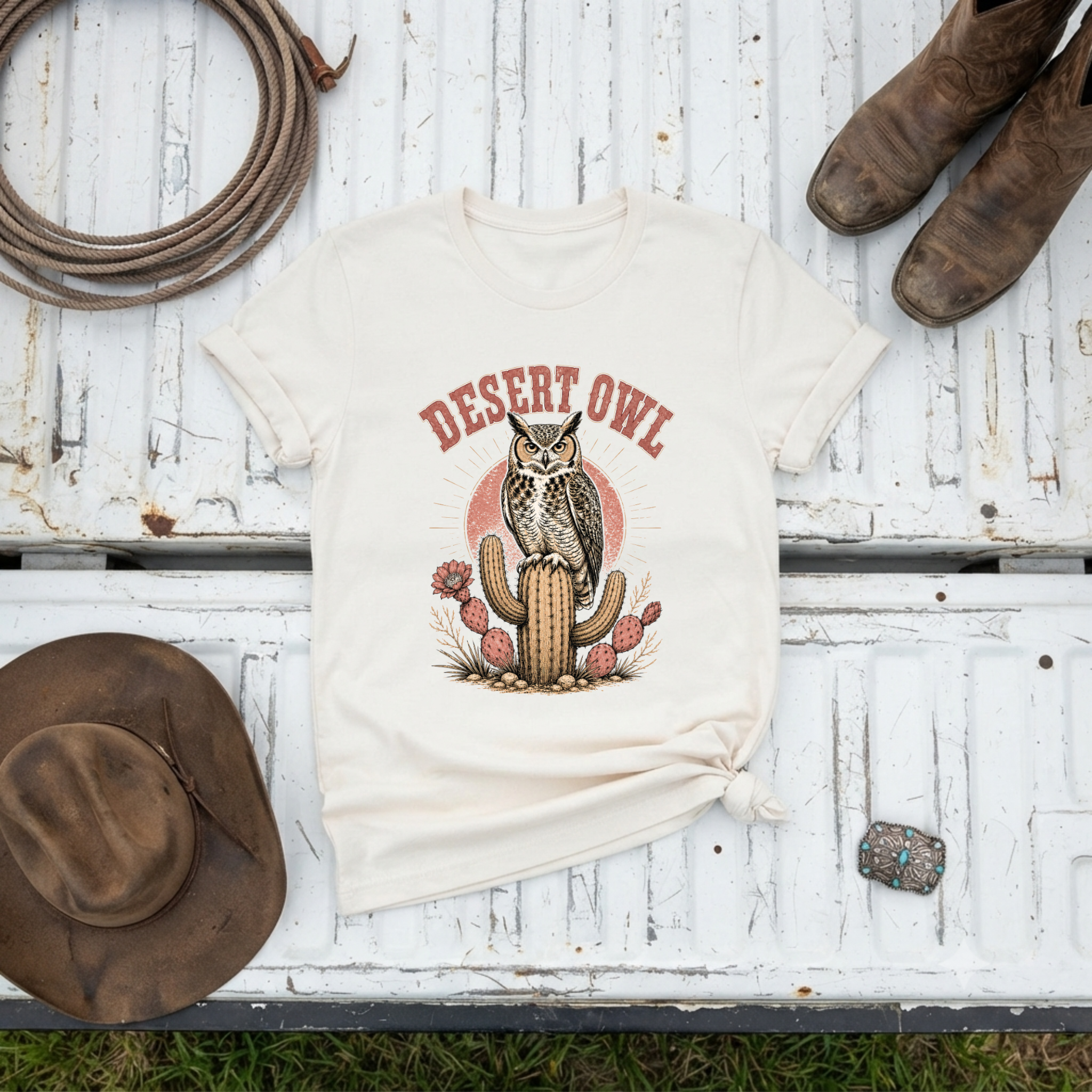"Desert Owl" T‑Shirt