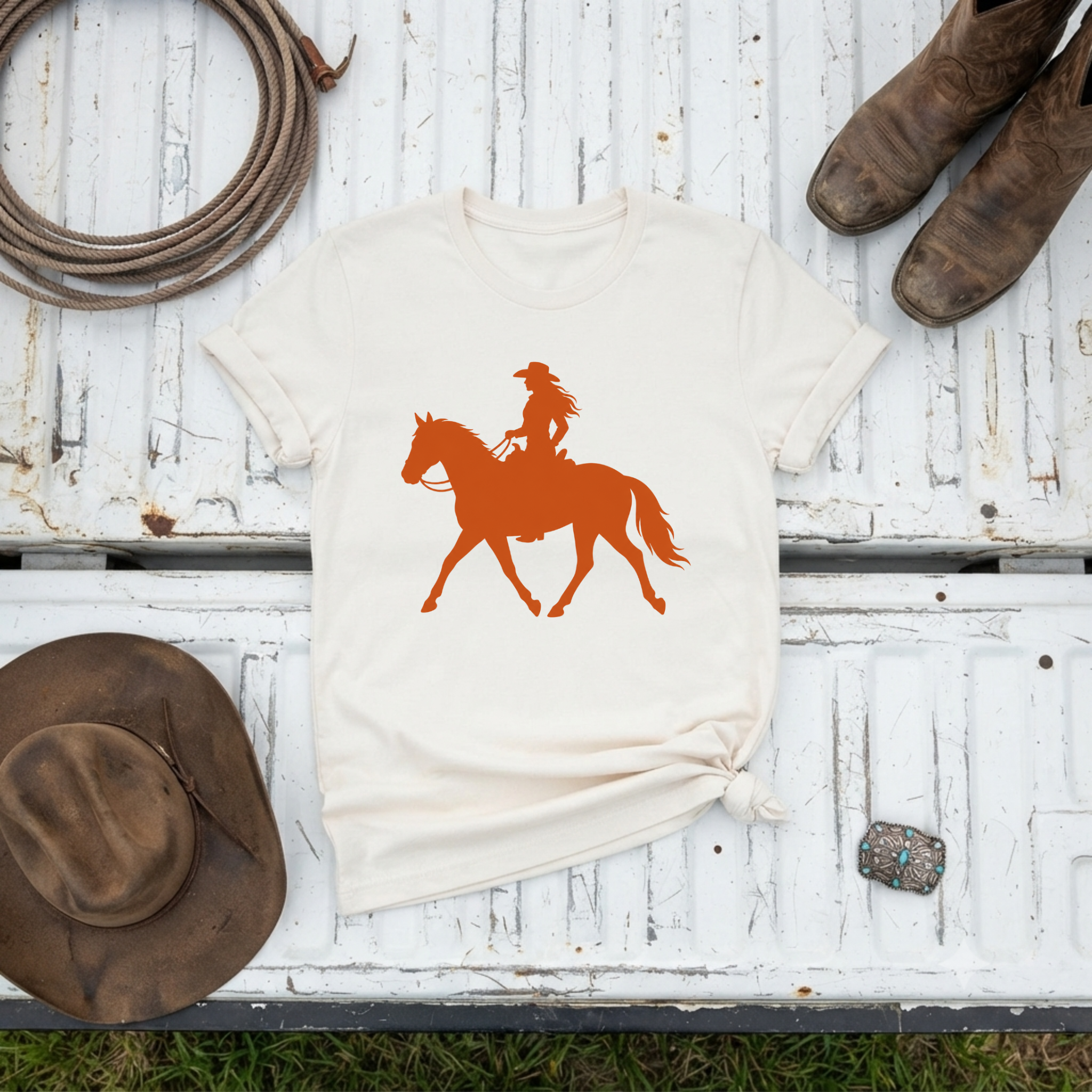 "Cowgirl Silhouette" T-Shirt