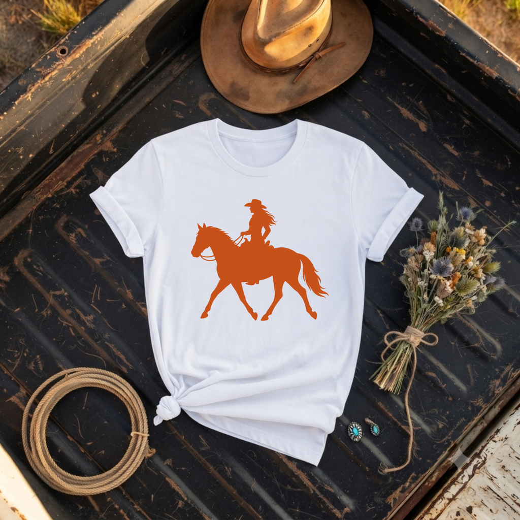 "Cowgirl Silhouette" T-Shirt