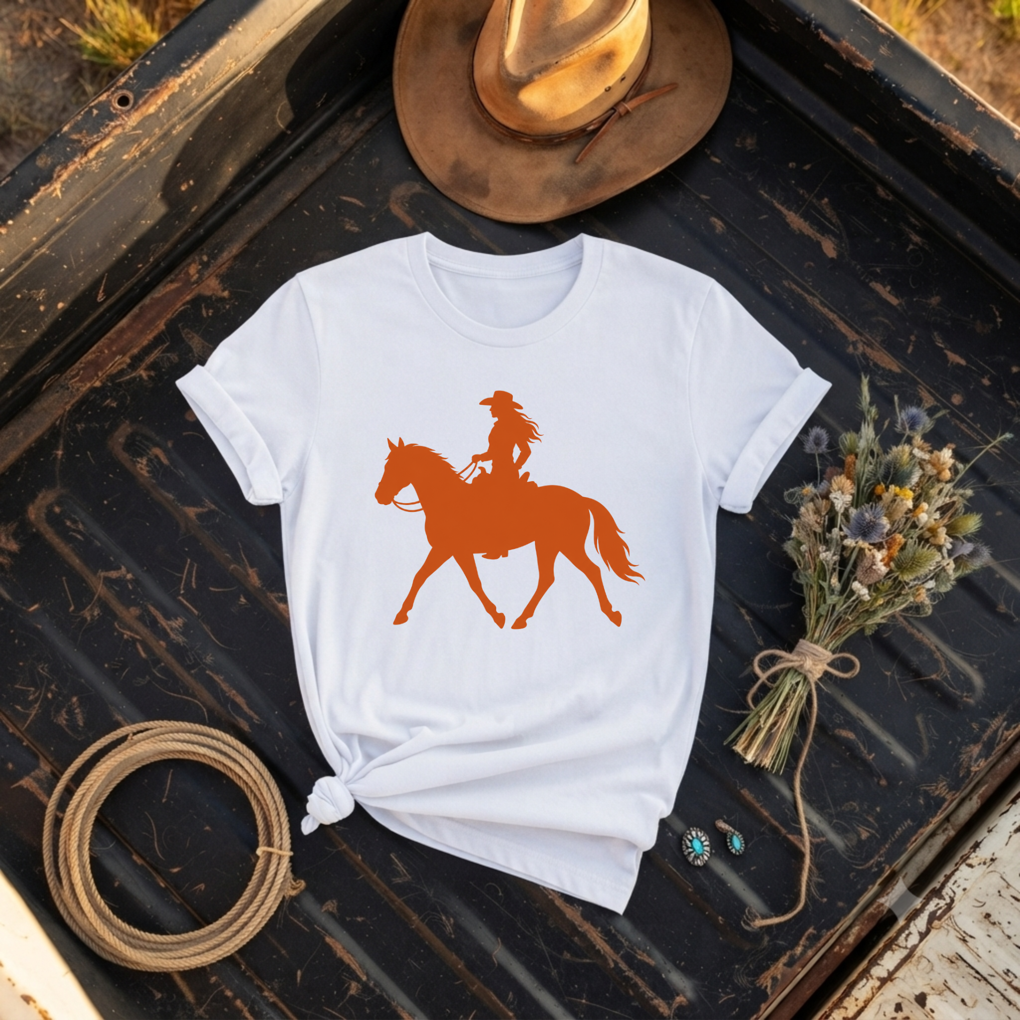 "Cowgirl Silhouette" T-Shirt