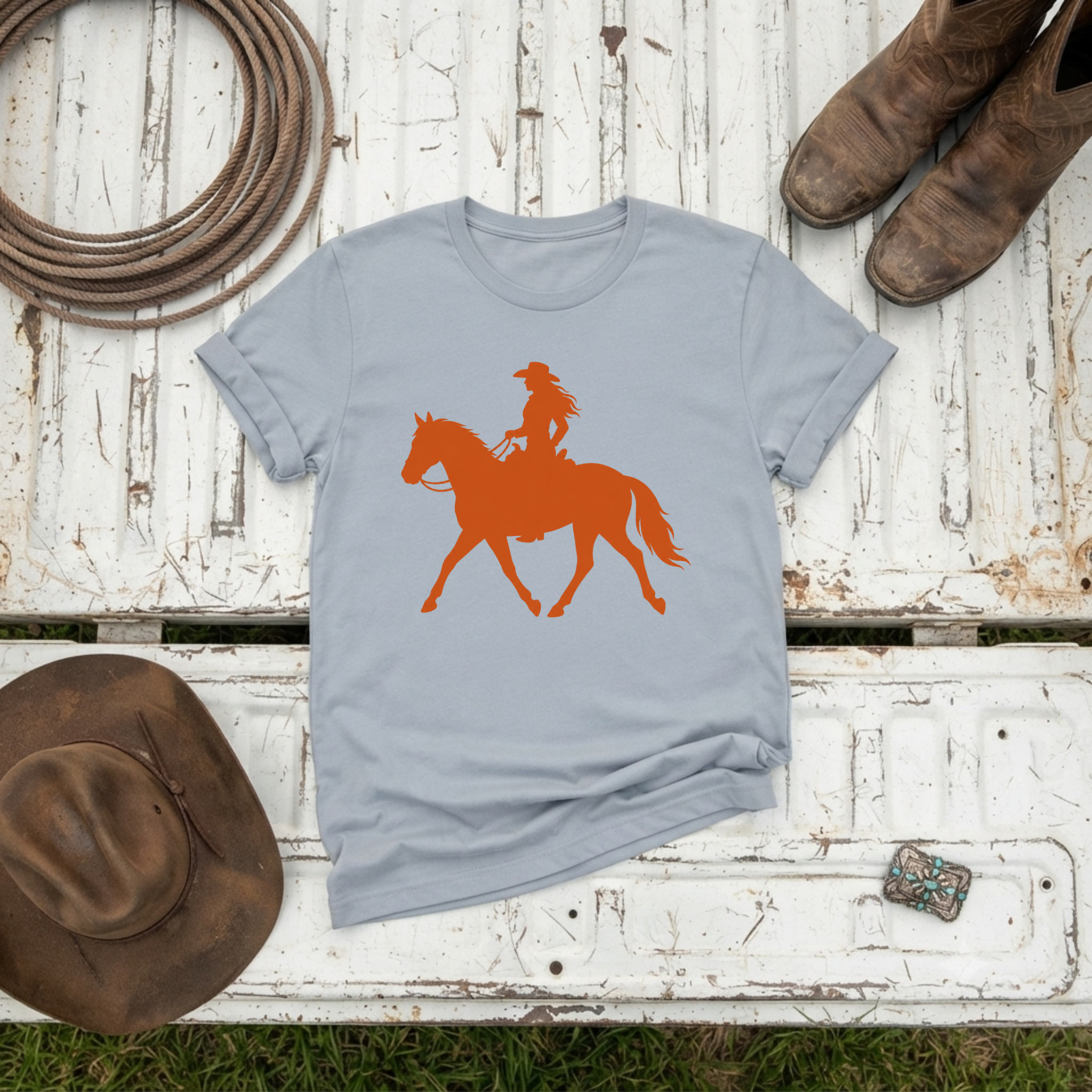 "Cowgirl Silhouette" T-Shirt