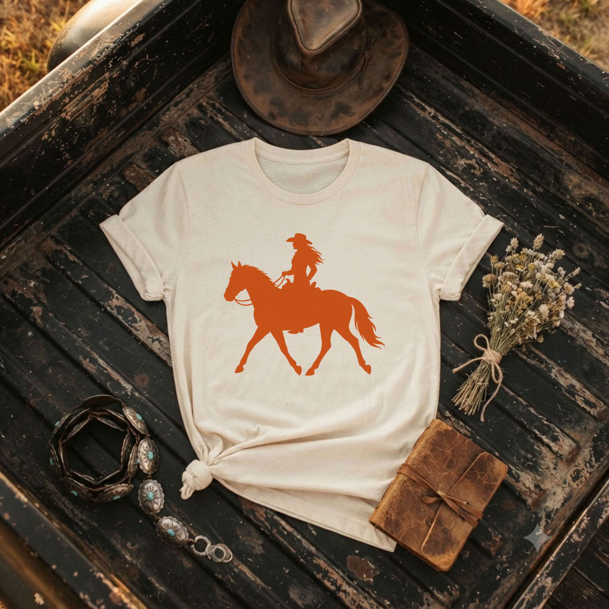 "Cowgirl Silhouette" T-Shirt