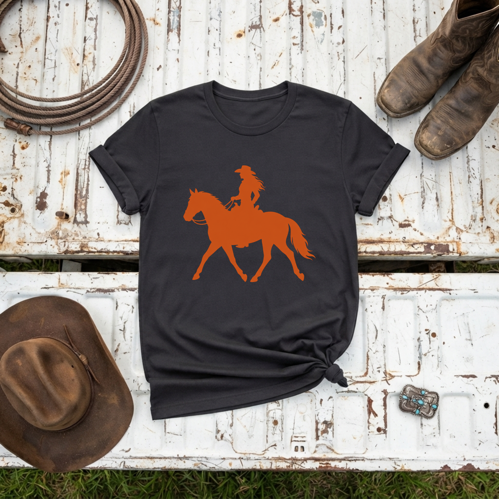 "Cowgirl Silhouette" T-Shirt