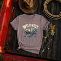 "Wild West Buffalo" Graphic T-Shirt