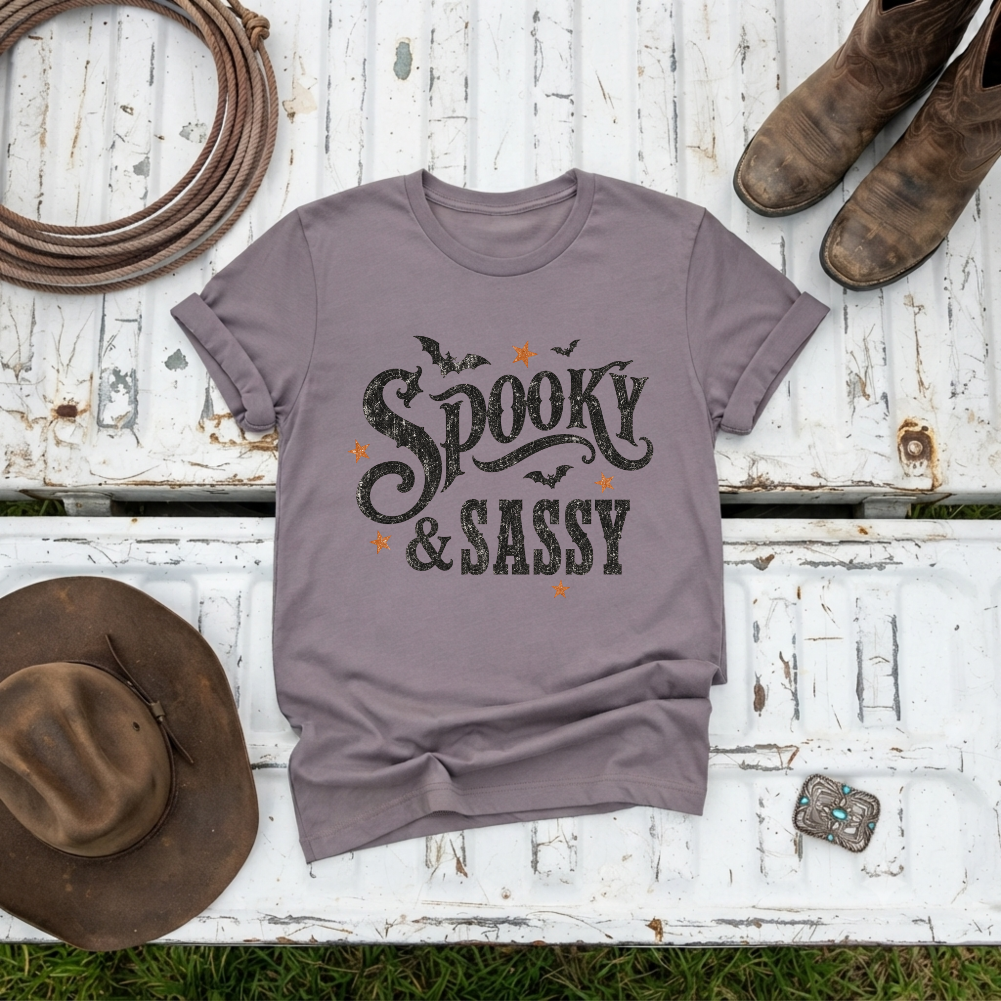 Spooky & Sassy Halloween T-Shirt