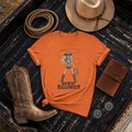 "Howdy Halloween Cowgirl Skeleton" Graphic T-Shirt