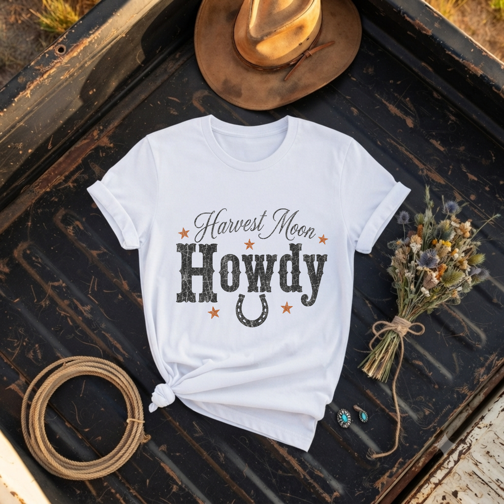 "Howdy Harvest Moon" T-Shirt