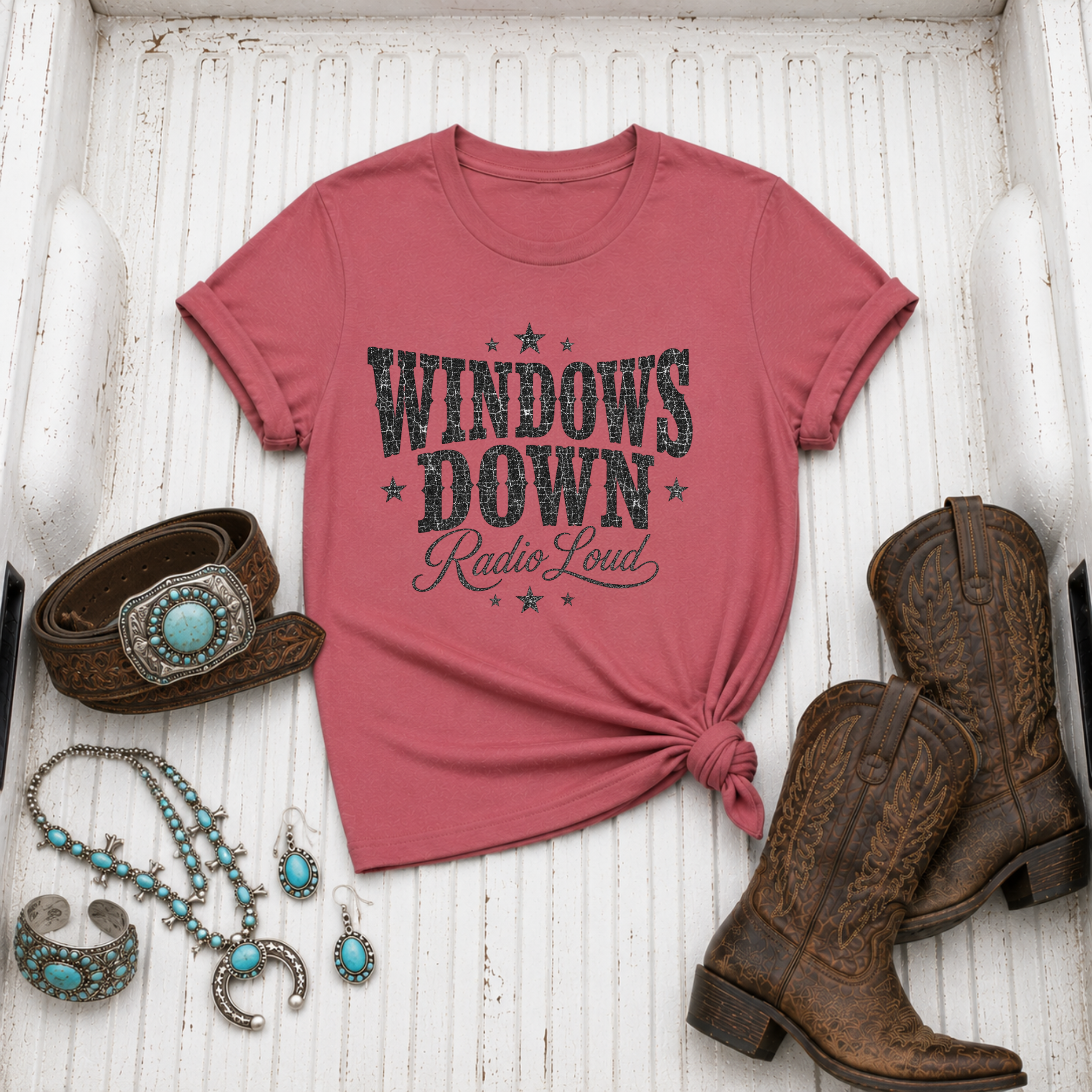 Windows Down Radio Loud T-Shirt
