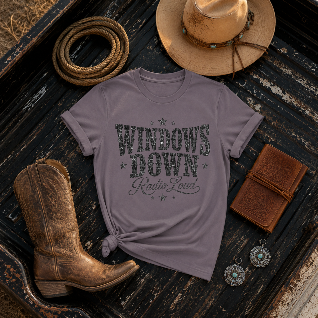 Windows Down Radio Loud T-Shirt