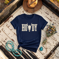 "Howdy Skull Tee" — Western T-Shirt