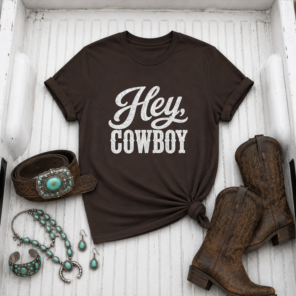 "Hey Cowboy" T‑Shirt