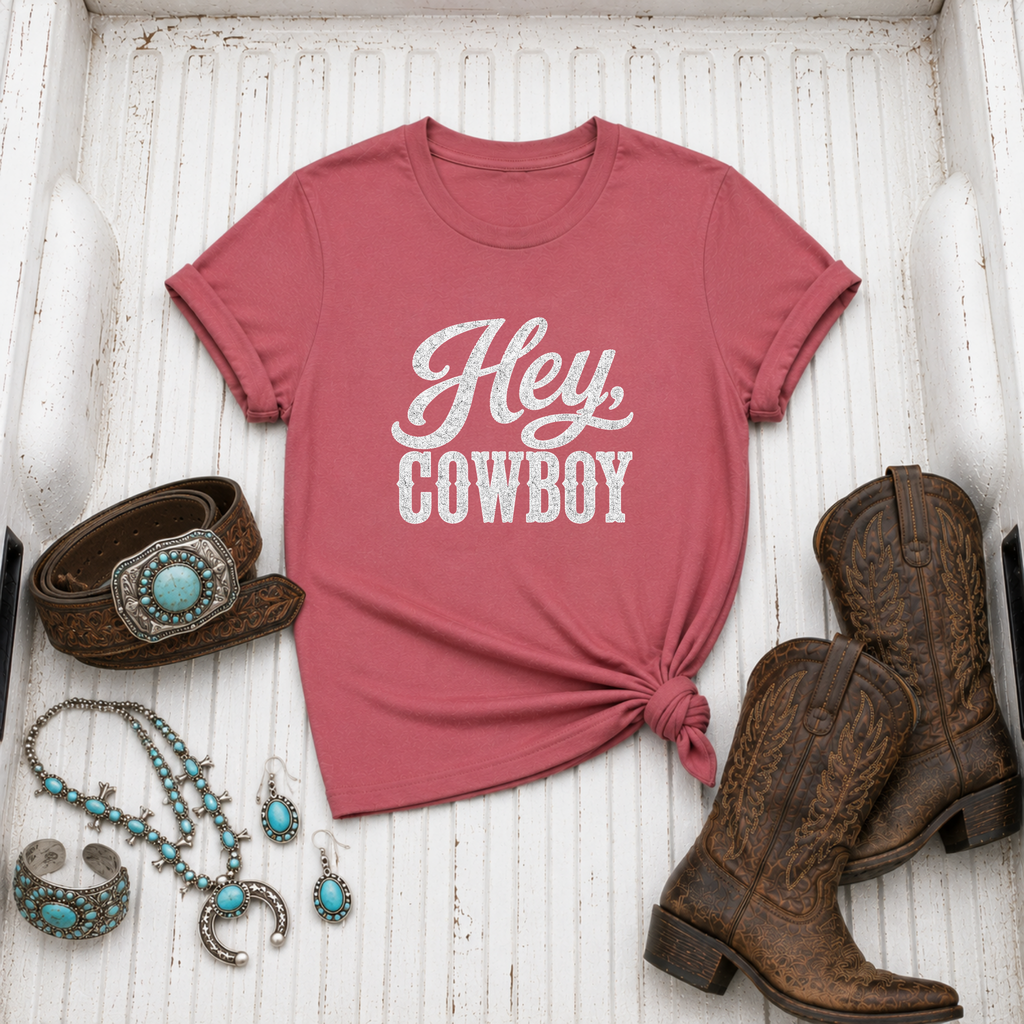 "Hey Cowboy" T‑Shirt
