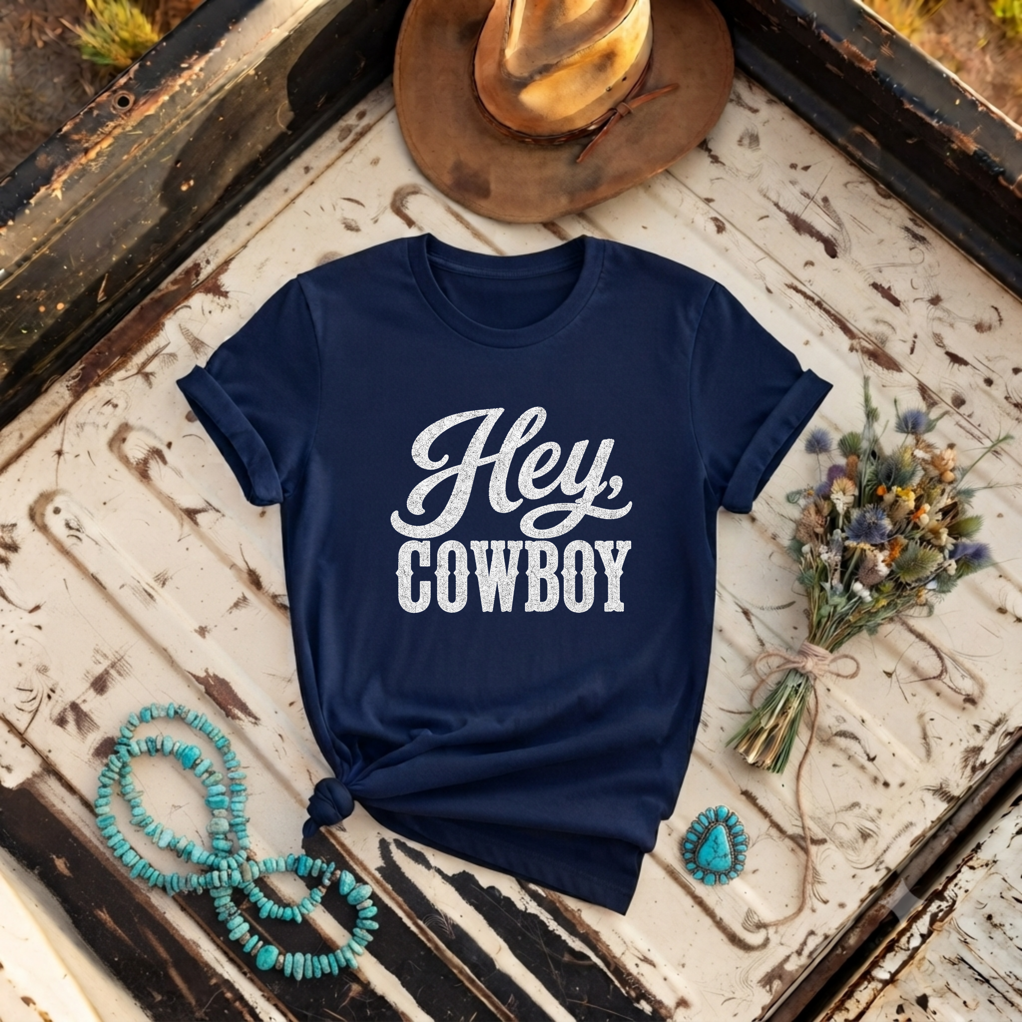 "Hey Cowboy" T‑Shirt