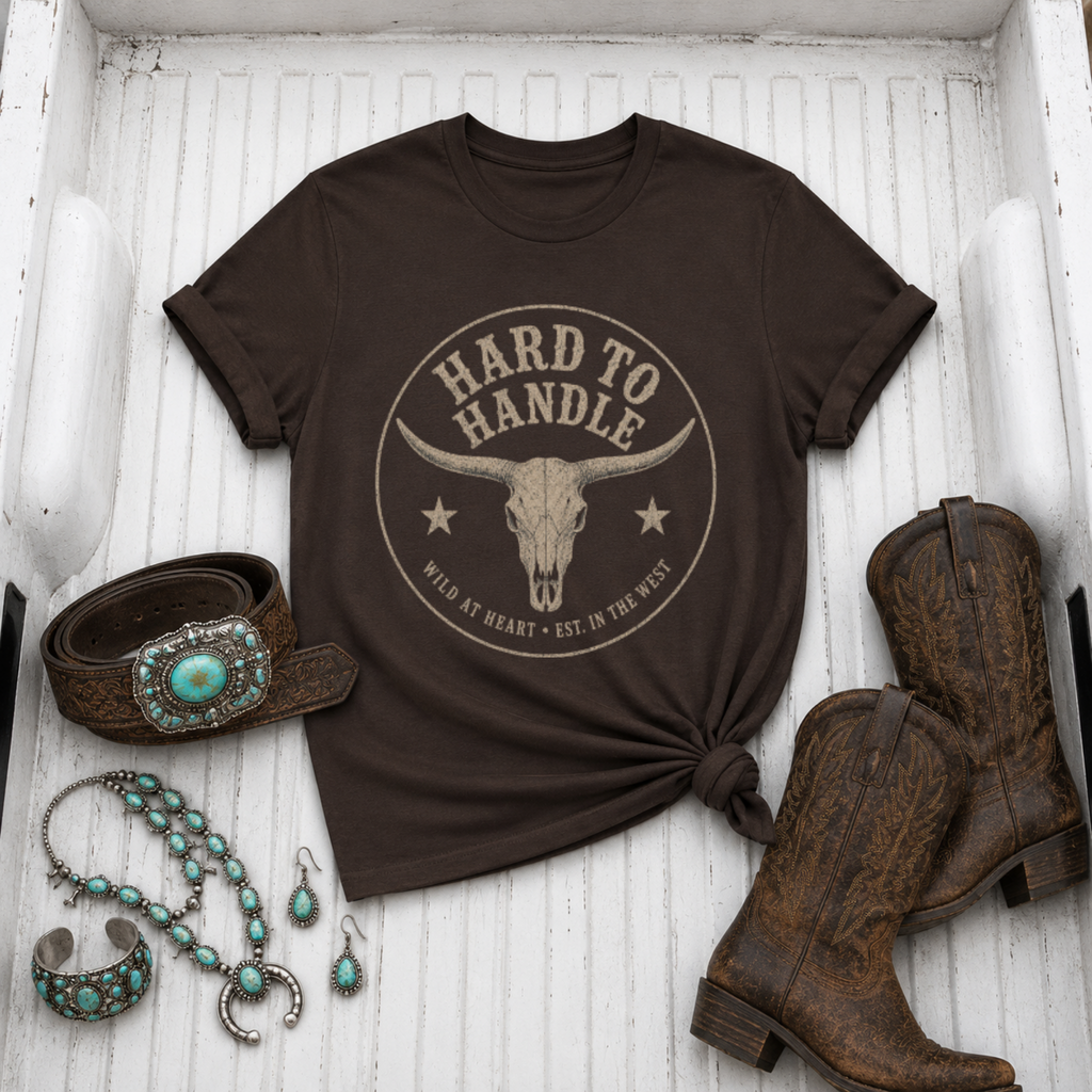 "Hard to Handle Longhorn" T-Shirt