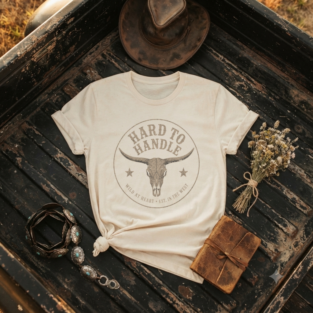 "Hard to Handle Longhorn" T-Shirt