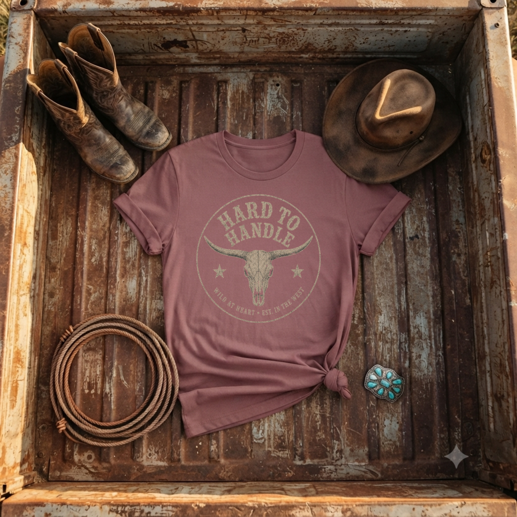 "Hard to Handle Longhorn" T-Shirt
