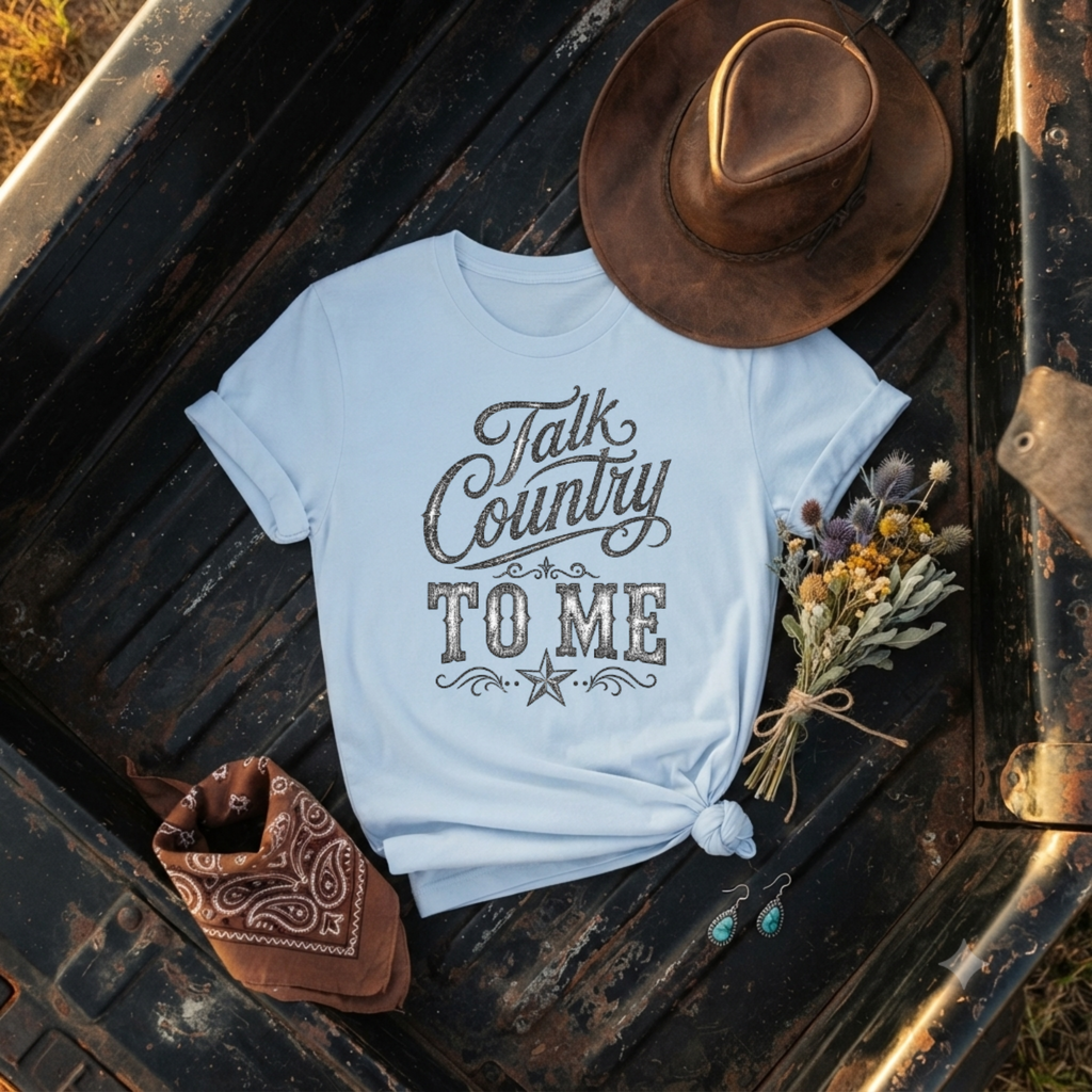 "Talk Country To Me" T‑Shirt
