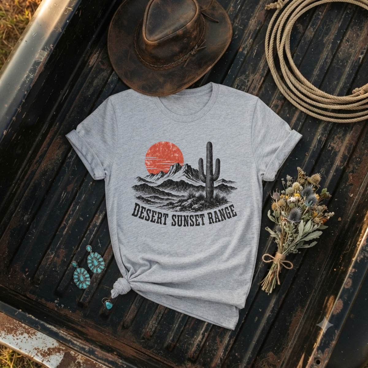 "Desert Sunset Range" T-Shirt