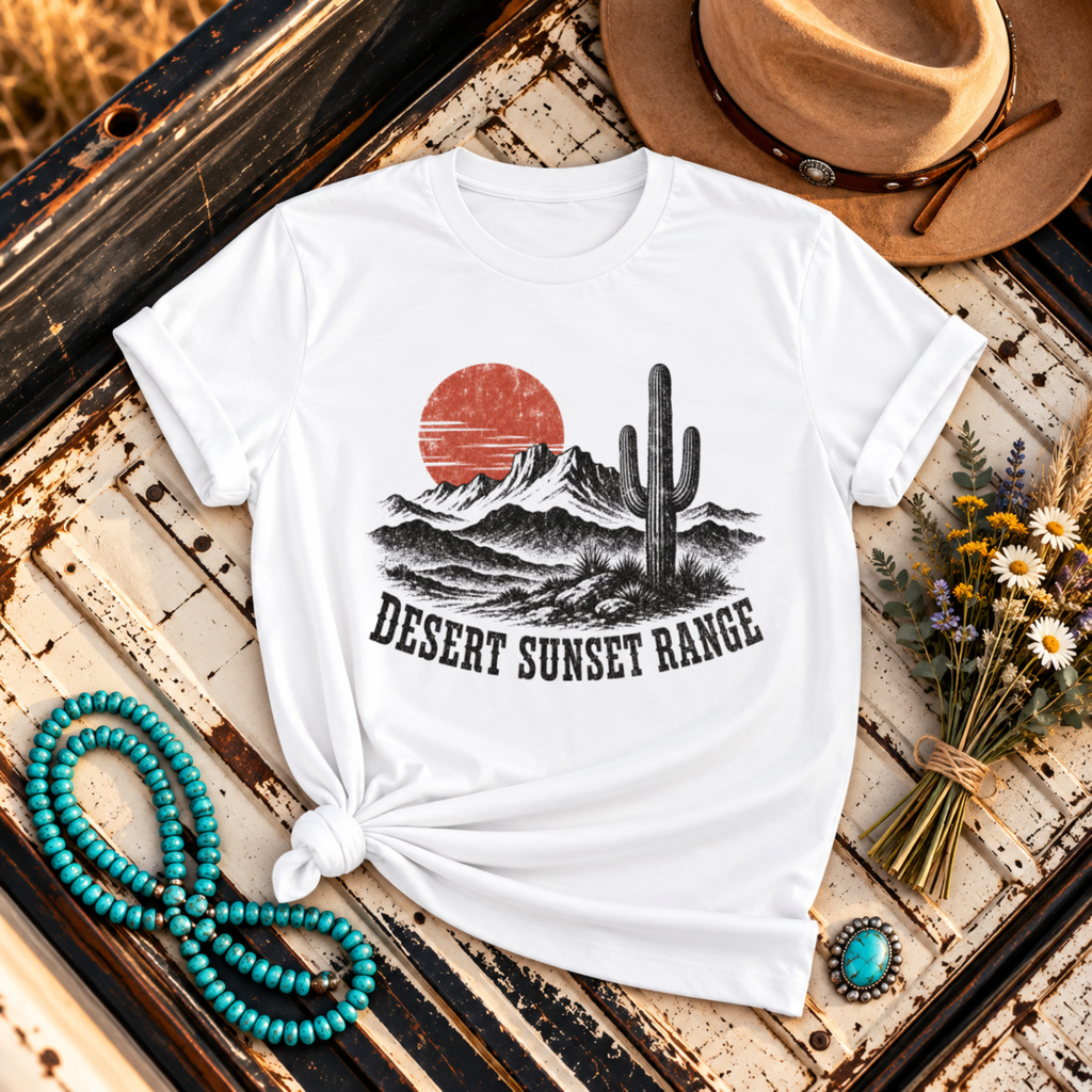"Desert Sunset Range" T-Shirt