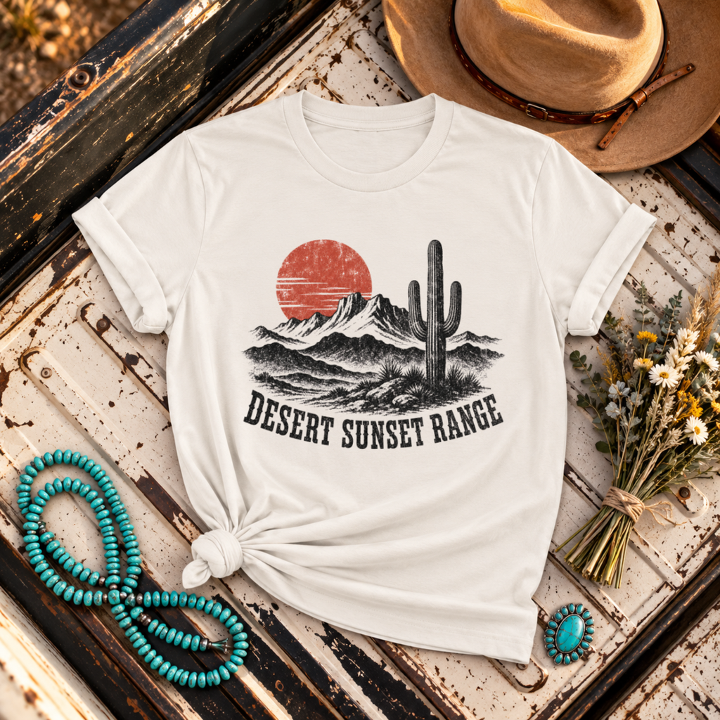 "Desert Sunset Range" T-Shirt
