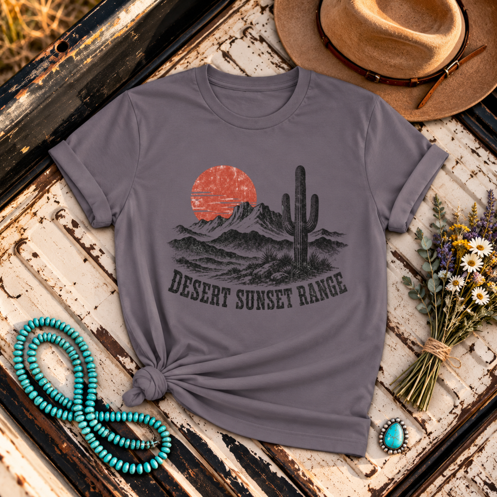 "Desert Sunset Range" T-Shirt