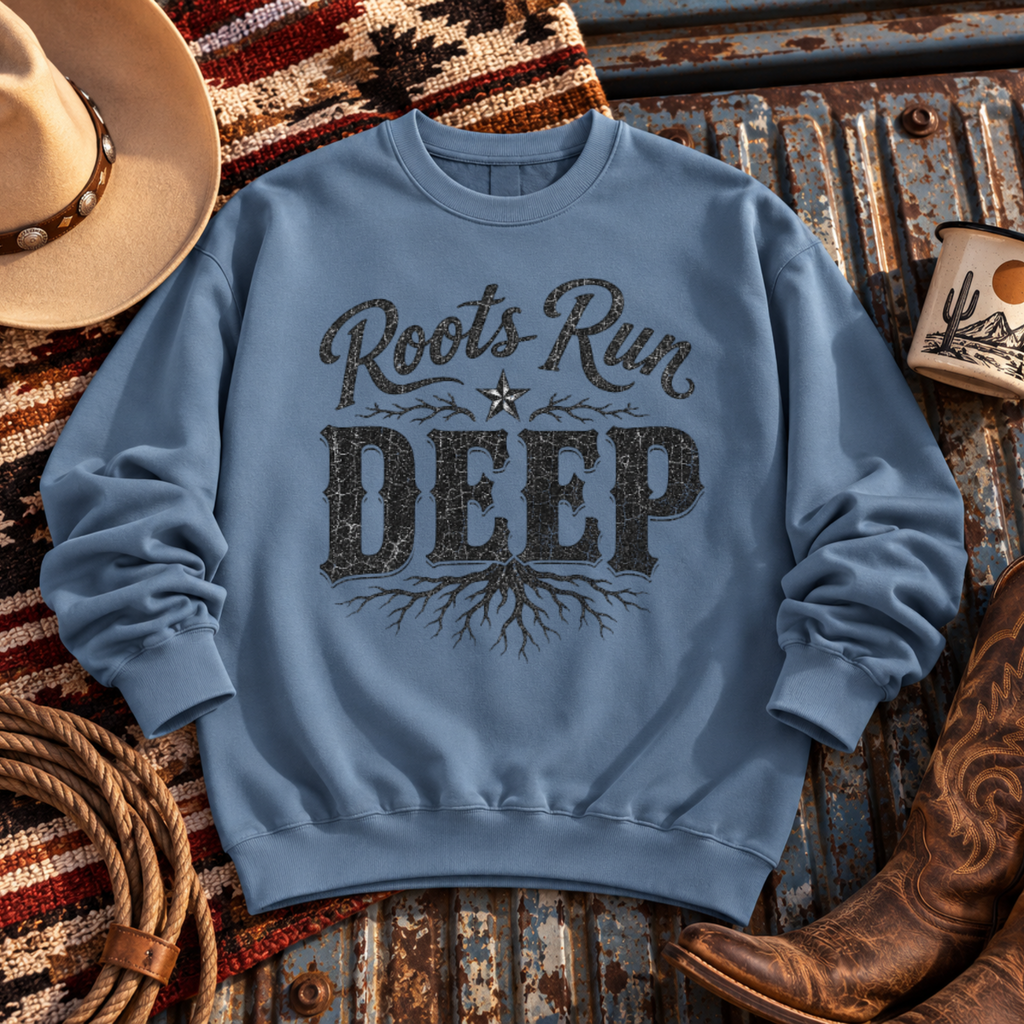 "Roots Run Deep" Crewneck Sweatshirt