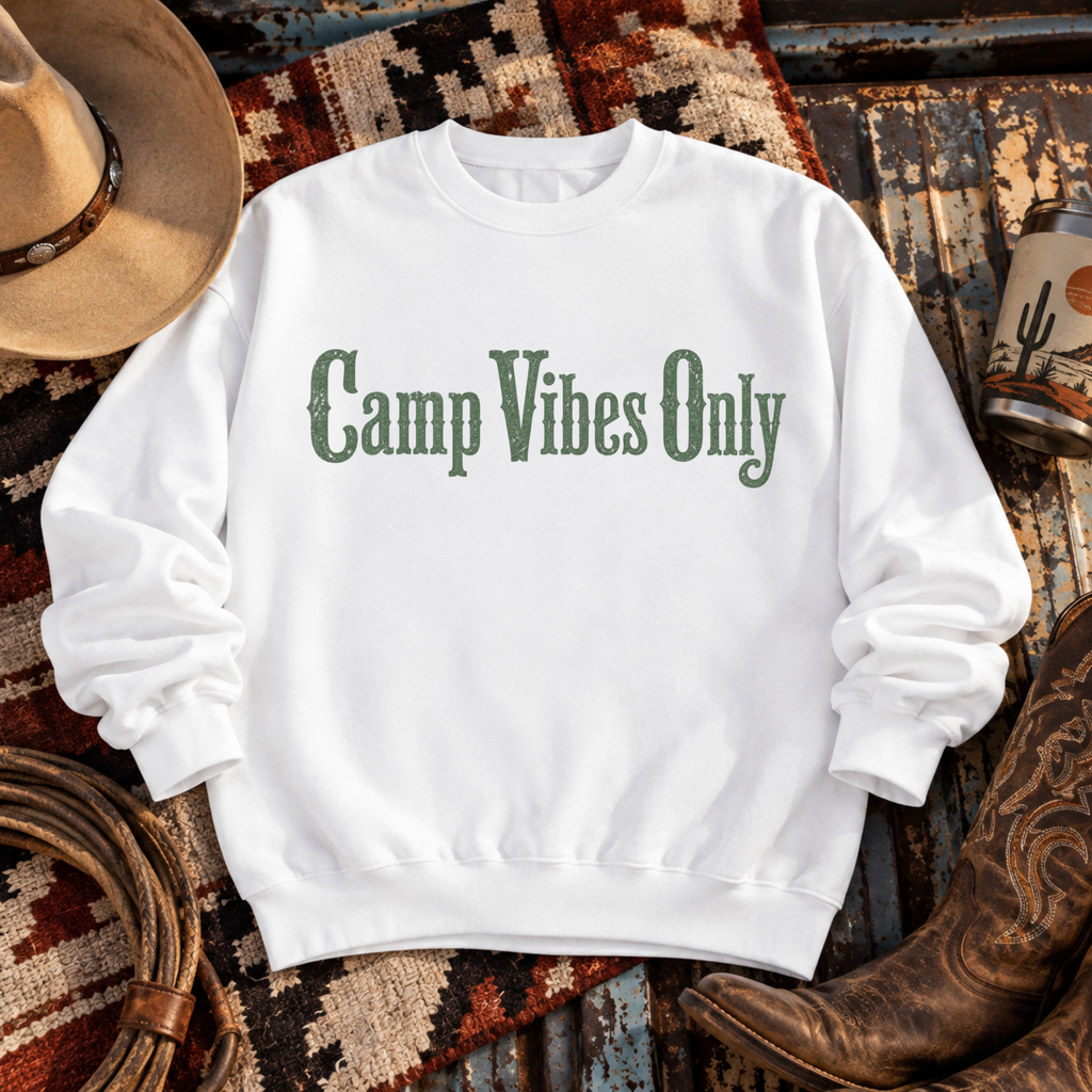 "Camp Vibes Only" Sweatshirt