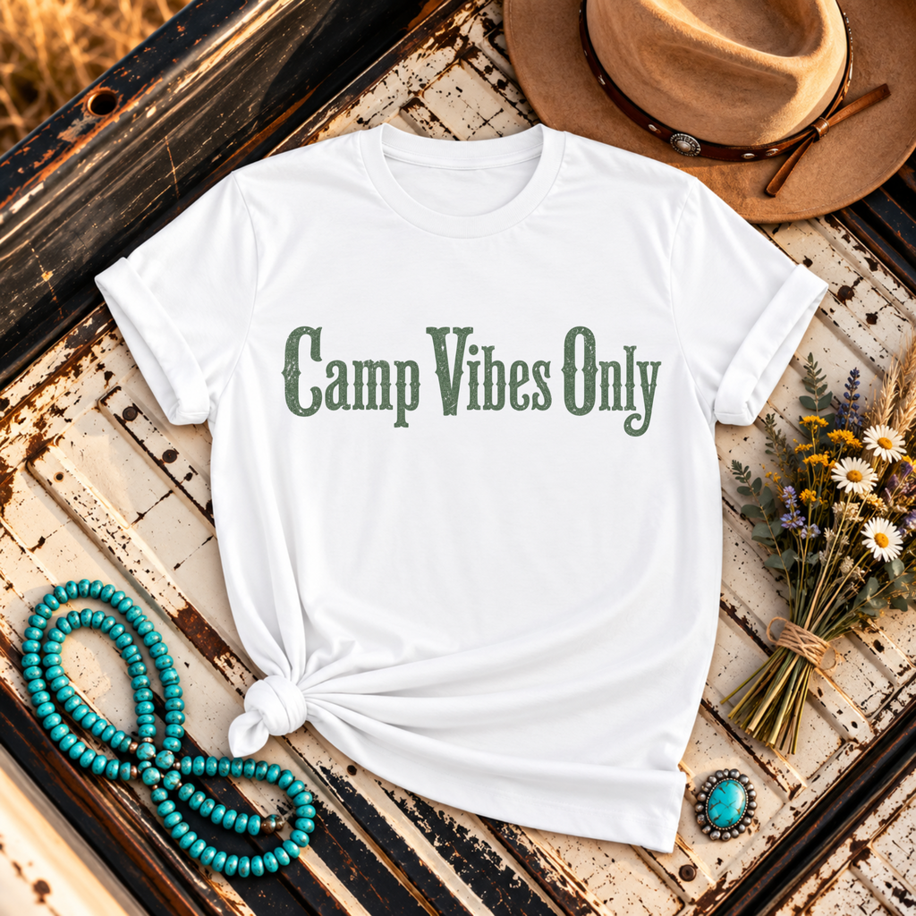 "Camp Vibes Only" T-Shirt