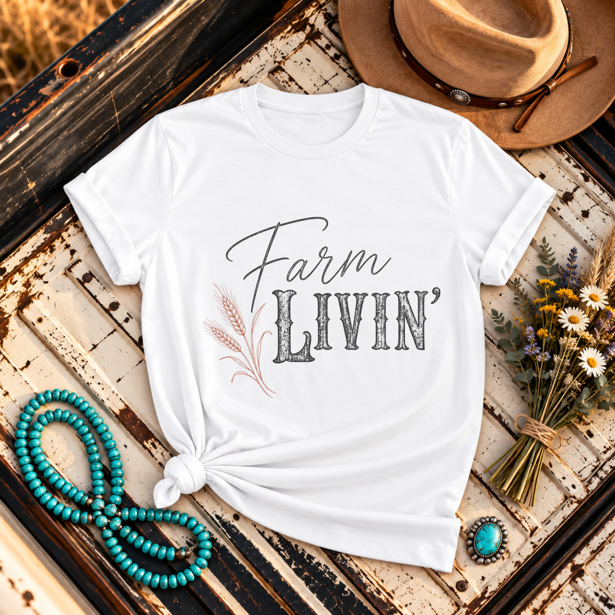 "Farm Livin'" T-Shirt