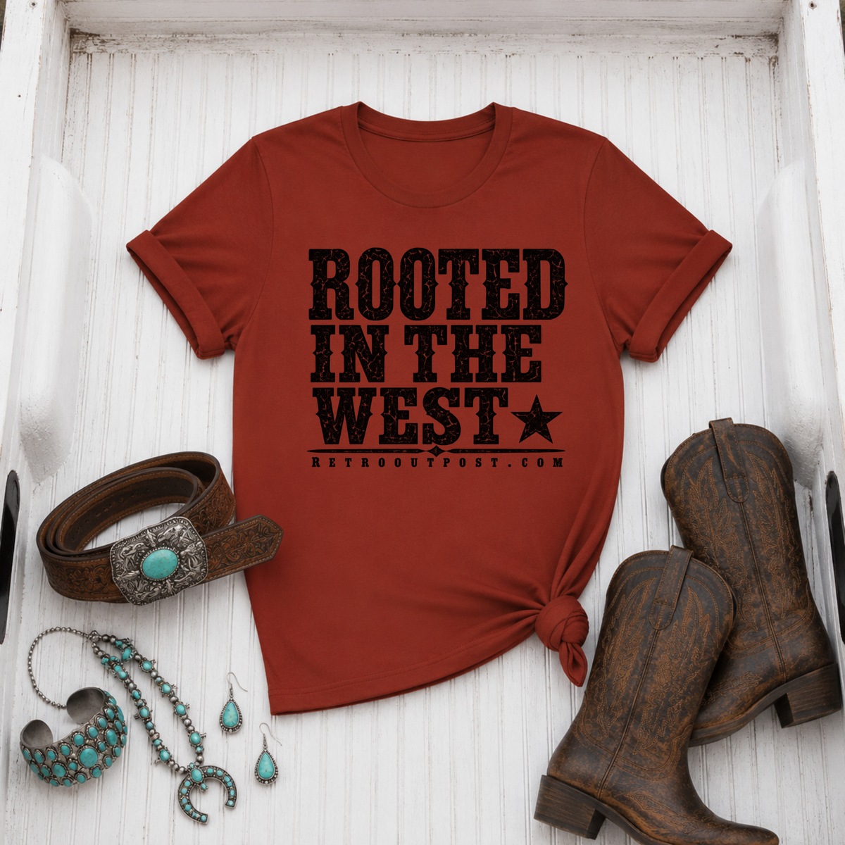 "Rooted in the West" T-Shirt