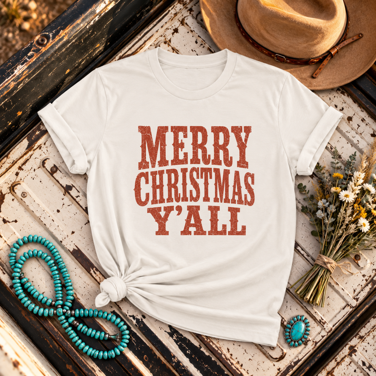 "Merry Christmas Y'all" T-Shirt