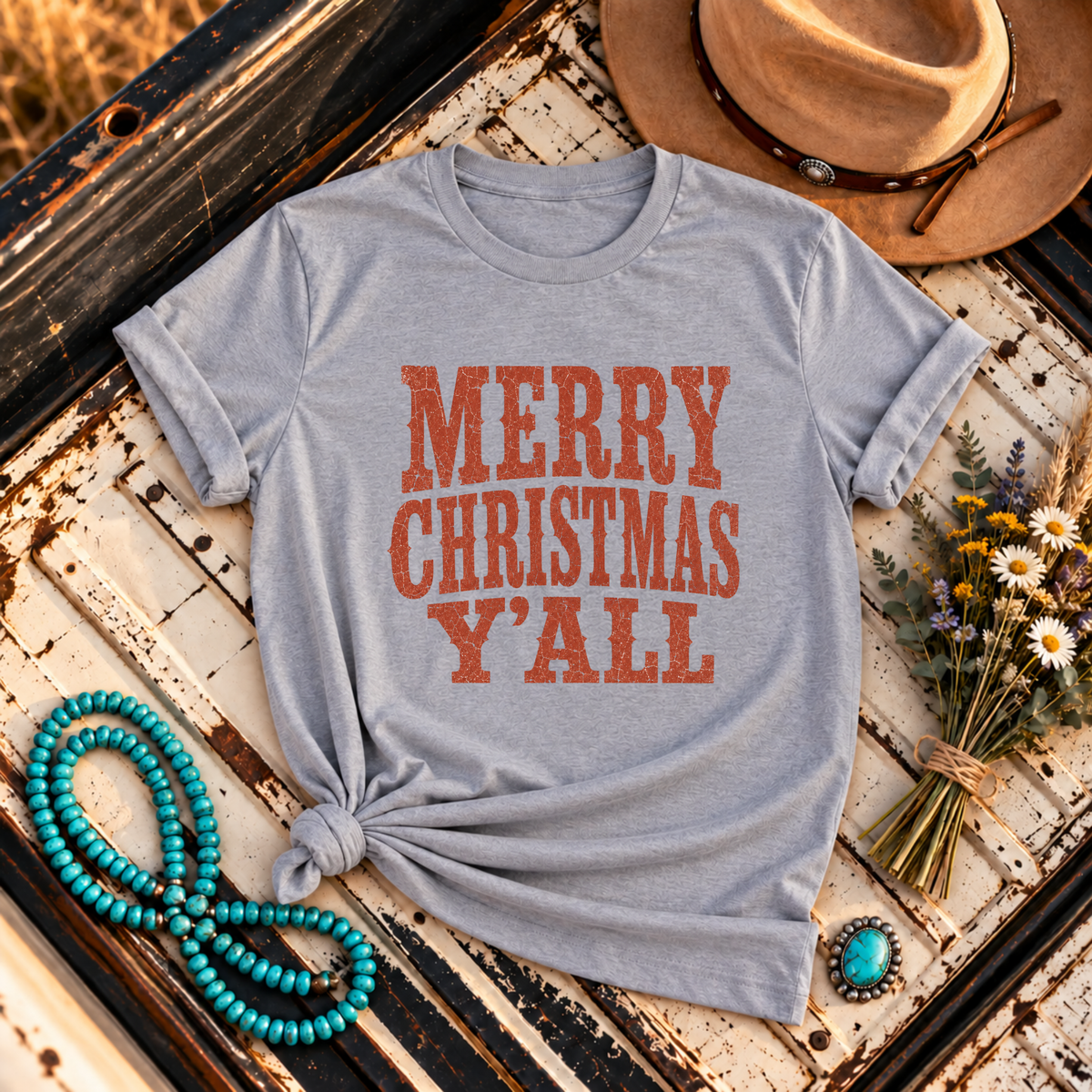 "Merry Christmas Y'all" T-Shirt