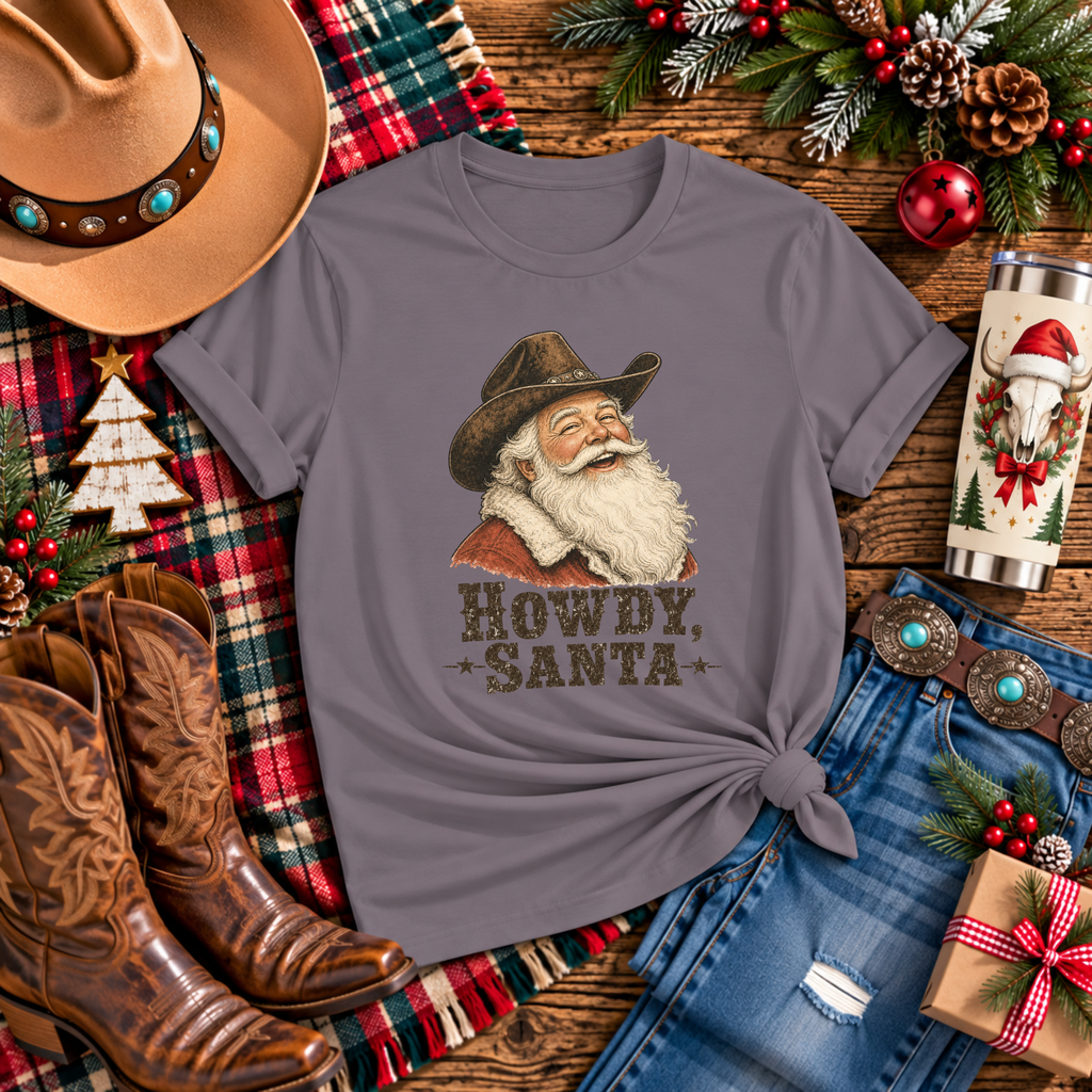 "Howdy Santa" T‑Shirt