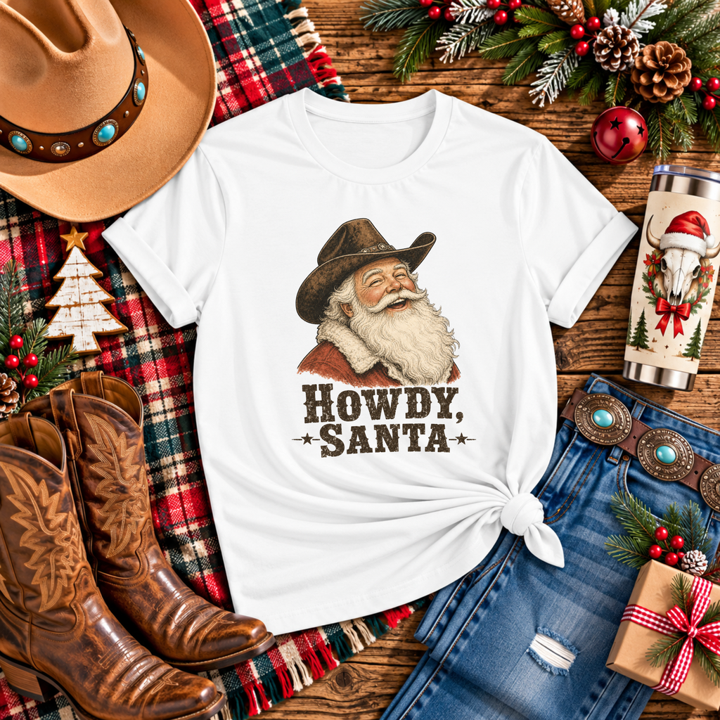 "Howdy Santa" T‑Shirt
