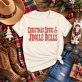 "Christmas Spurs & Jingle Bells" T-Shirt