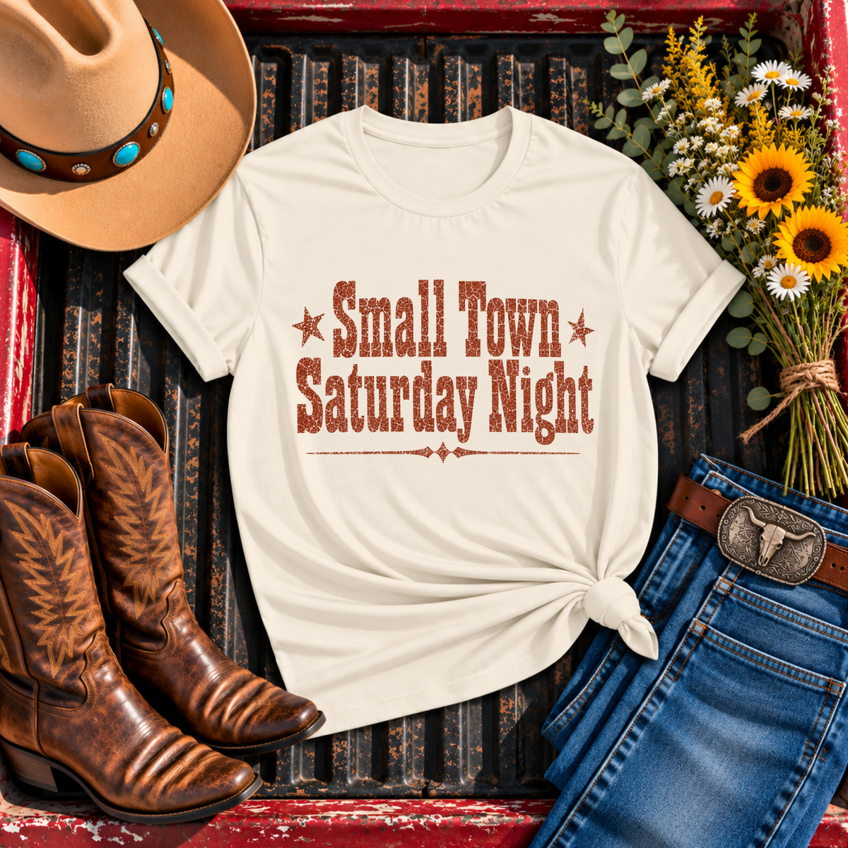 "Small Town Saturday Night" T-Shirt