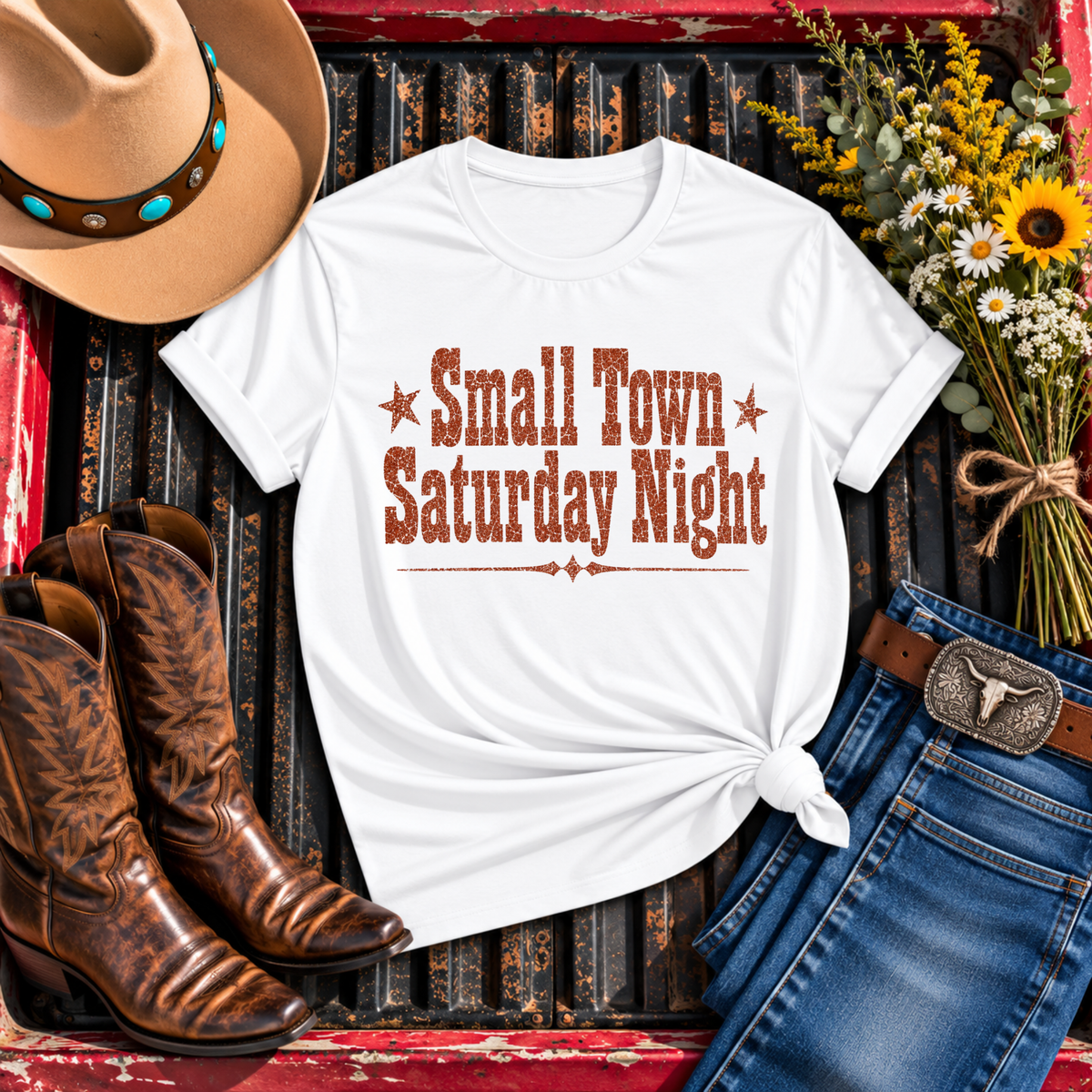 "Small Town Saturday Night" T-Shirt